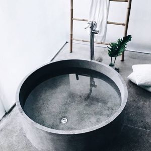 Bồn tắm bê tông-Bathtub